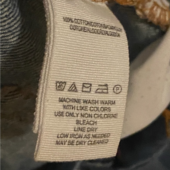 We The Free Patchwork Lux Boyfriend Jeans Size 28 - Picture 11 of 12